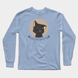 Love You My Kitty Long Sleeve T-Shirt